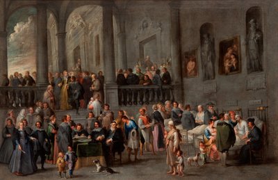 Visit the Sick by Cornelis de Wael